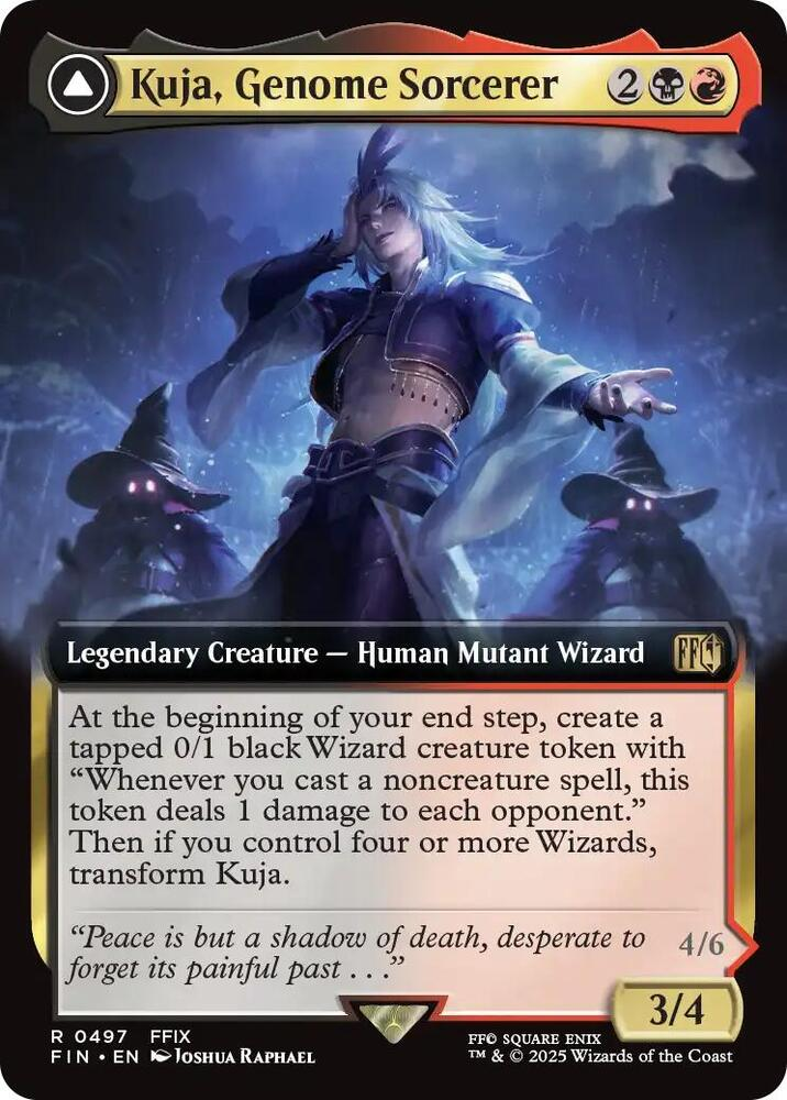 Kuja, Genome Sorcerer // Trance Kuja, Fate Defied - Extended Art - Foil